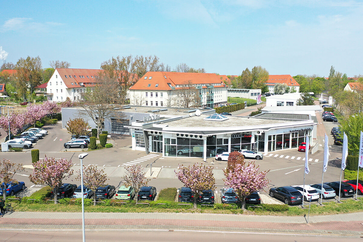 Autohaus Rudolph von oben